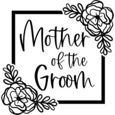 Mother of the Groom Floral Square