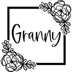 Granny Floral Square