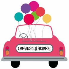 Congratulations! Celebration Car