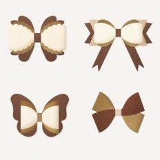 Hair Bow Bundle, Felt Hair Bow Templates