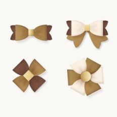 Hair Bow Bundle, Felt/card gift Bow Templates