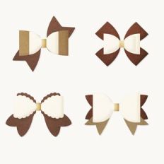Hair Bow Bundle, Felt/card gift Bow Templates