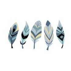 Blue Feathers