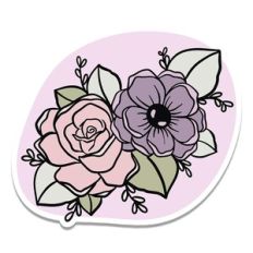 Floral Sticker