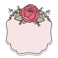 Flower Sticker