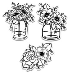 Flower Stickers