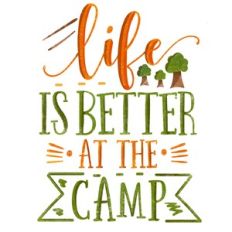 Life is better at the camp
