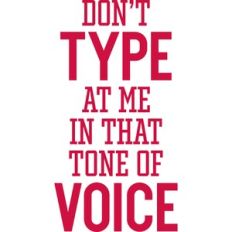 Tone Of Voice