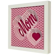 Stacked Mom Shadow Box