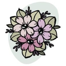 Flower Sticker