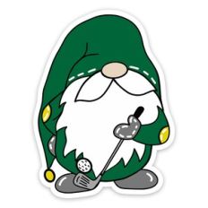 Golf Gnome Sticker