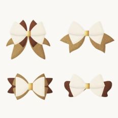 Hair Bow Bundle, Felt/card gift Bow Templates