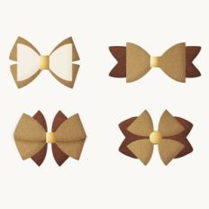 Hair Bow Bundle, Felt/card gift Bow Templates