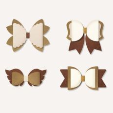 Hair Bow Bundle, Felt/card gift Bow Templates