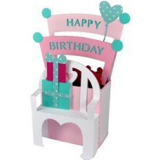 Park Bench Birthday Present Card-in-Box