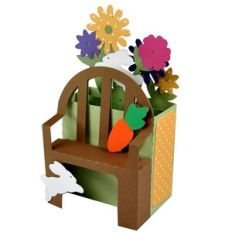 Park Bench Bunny Card-in-Box
