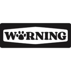 Warning Paw Sign