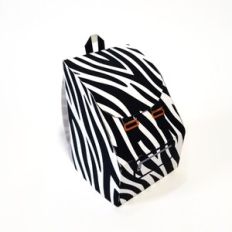 Zebra Print 3D Backpack Box