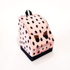 Pink Cheetah Print 3D Backpack box