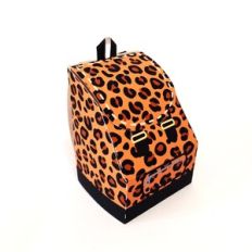 Leopard print 3D Backpack Favor Box