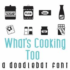 What's Cooking Too Doodlebat Font