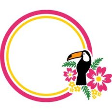 toucan circle frame