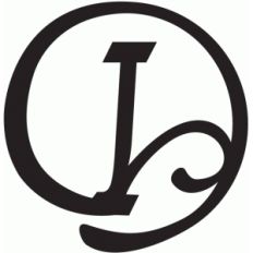 round flourish monogram - i