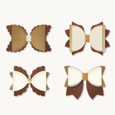 Hair Bow Bundle, Felt/card gift Bow Templates
