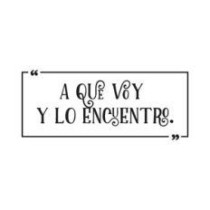 A que voy y lo encuentro