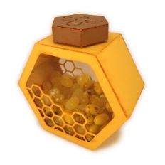 Honey Jar 3D Hex Form