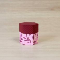 Hexagonal box small