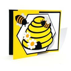 Beehive Z-Fold Card