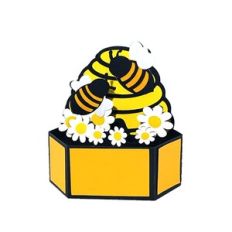 Beehive Pop Up Box Card