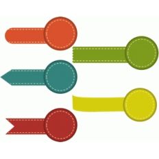 medallion ribbon set