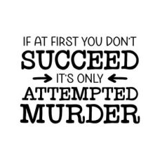 if at first you don't succeed