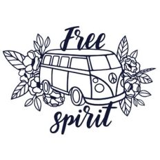Free Spirit hippie van adventure
