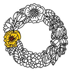 Spring wreath