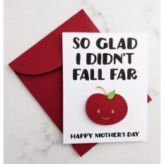so glad I didn't fall far card