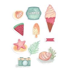 Summer Stickers