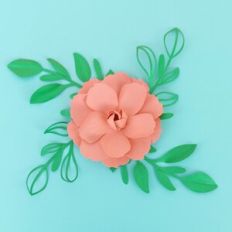 Flower 134 with foliage