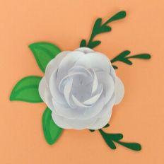 Flower 136 with foliage