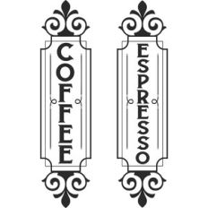 Vintage Coffee and Espresso Signs