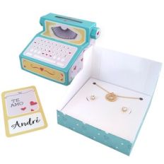 JEWELRY TYPEWRITER BOX