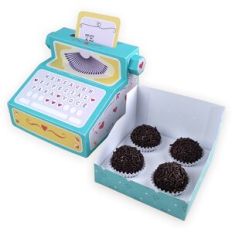 CANDY  TYPERWRITER BOX