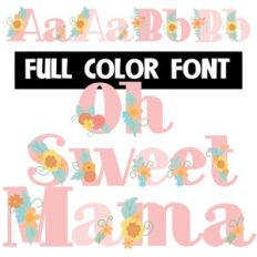 Oh Sweet Mama Color Font