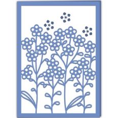 Forget Me Not Flower Card