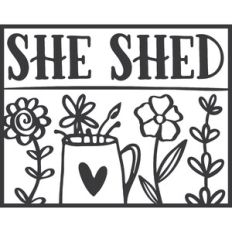 She Shed Sign
