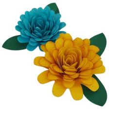 Spiral Flower 80 with foliage