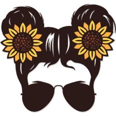 Sunflower Space Buns