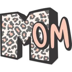 Mom Leopard Rock